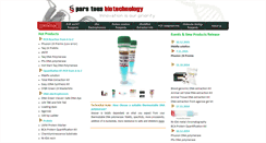 Desktop Screenshot of parstous.com